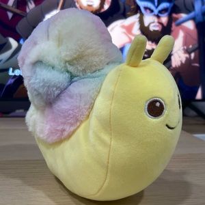 🌈 Aurora Rainbow Snail Plush 🐌
